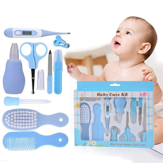 10-Piece Portable Baby Grooming Kit for Newborns and Toddlers, Baby Care Kit