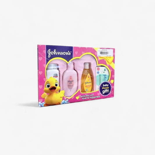 Johnson’s Baby Shower Gift Set – Baby Lotion, Powder, Shampoo & Soap | Newborn Care Kit