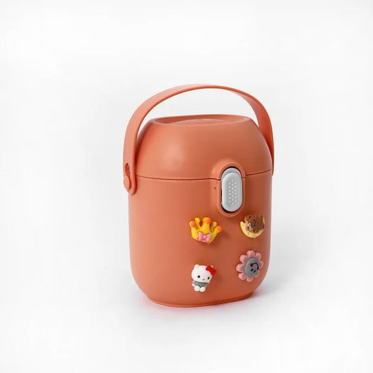 SmartBaby Milk Container – Portable Baby Formula Dispenser (Bronze & Sky Blue)